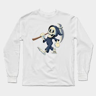 Funny Grim Reaper Long Sleeve T-Shirt